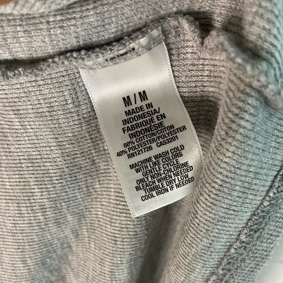 Aeropostale Men’s Blue/Grey Long Sleeve NYC Shirt - Picture 4 of 6